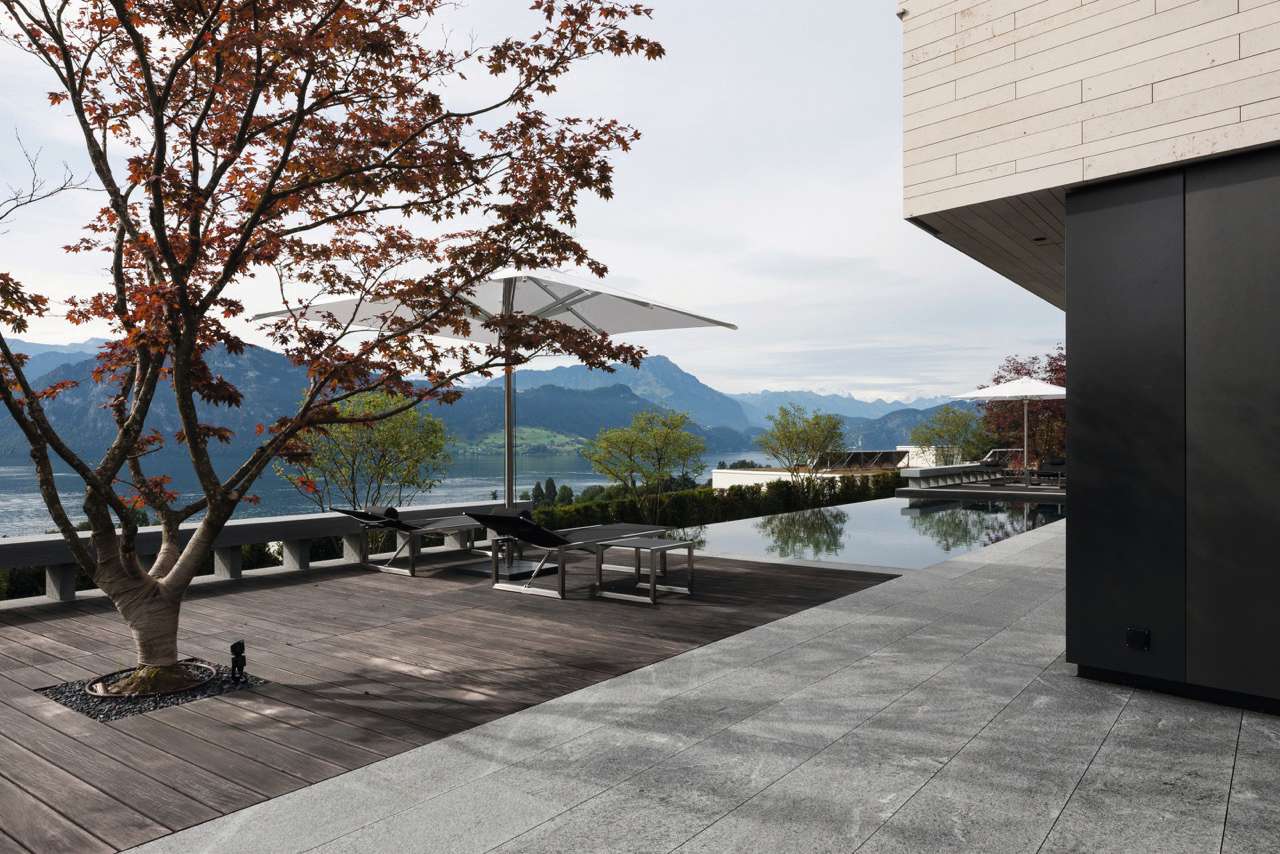 Mit Naturstein gestaltet