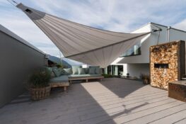 Elegante Sonnensegel