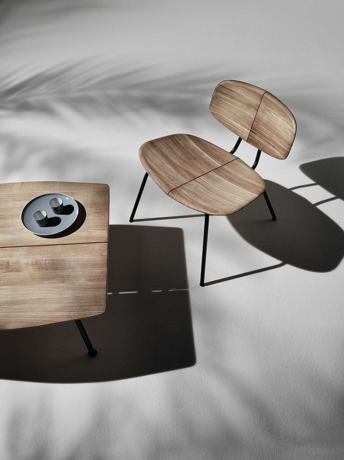 Massives Teakholz für den Garten