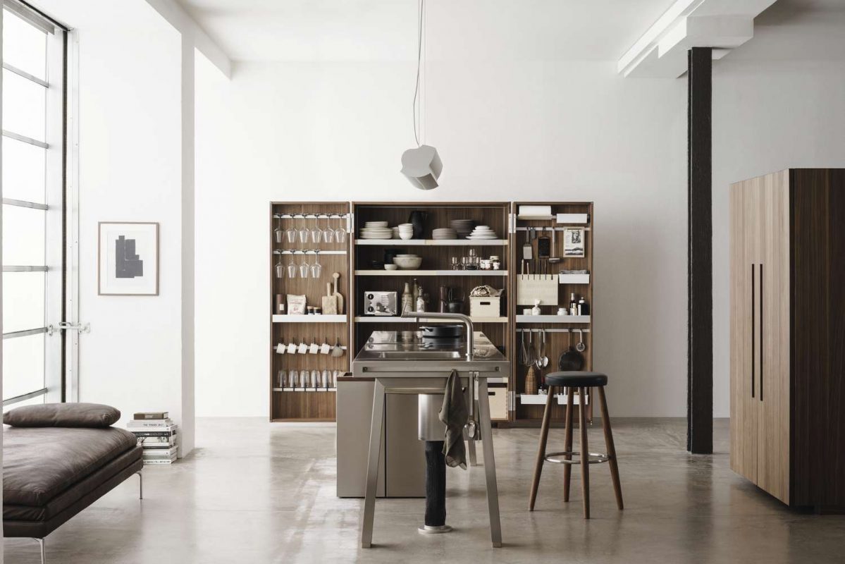 Küchenwerkstatt aus drei Elementen