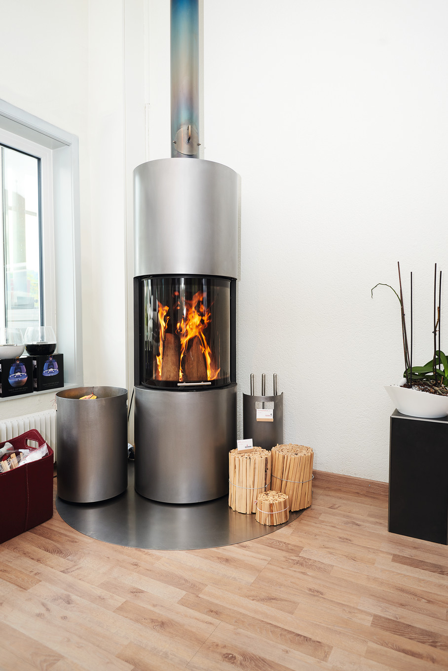 Vom Stahlblech zum Cheminée