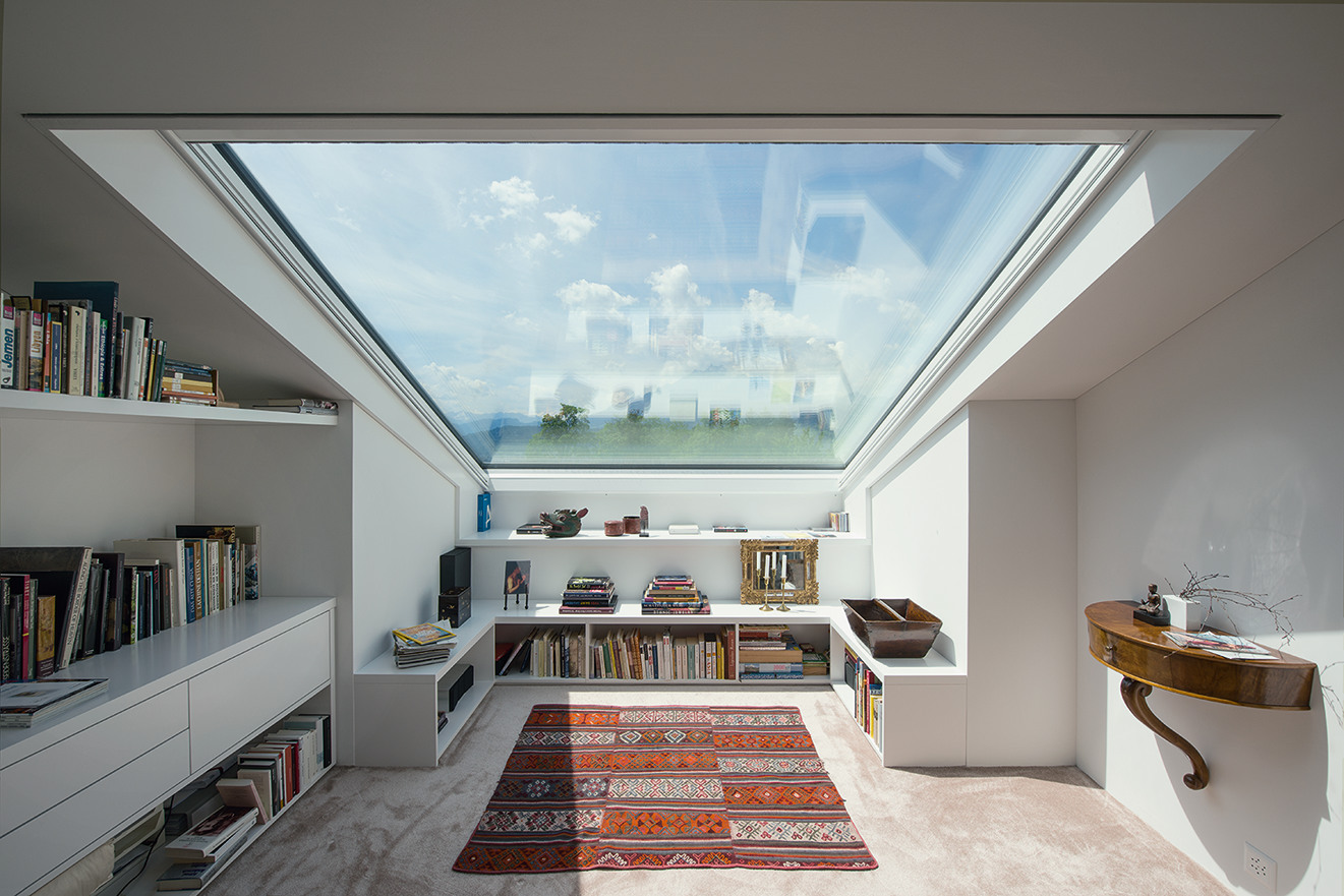 Freie Sicht auf die Wolken