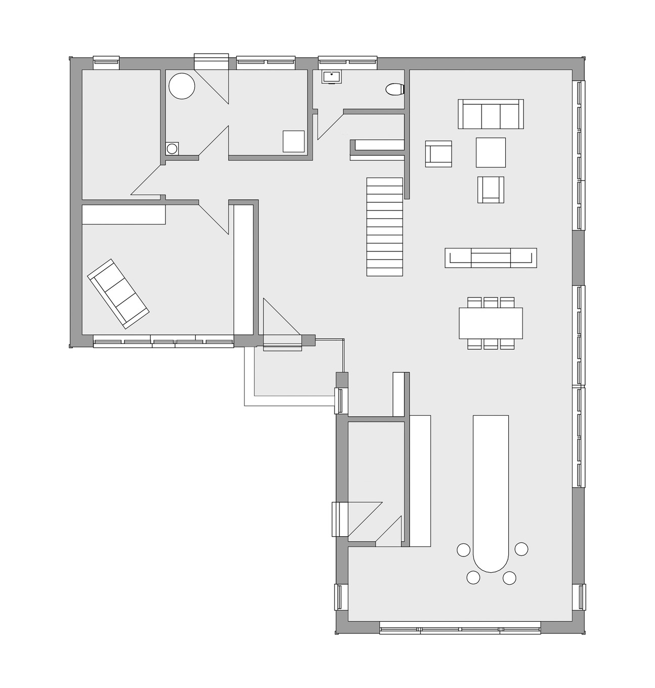 Ein Haus mit zwei Gesichtern