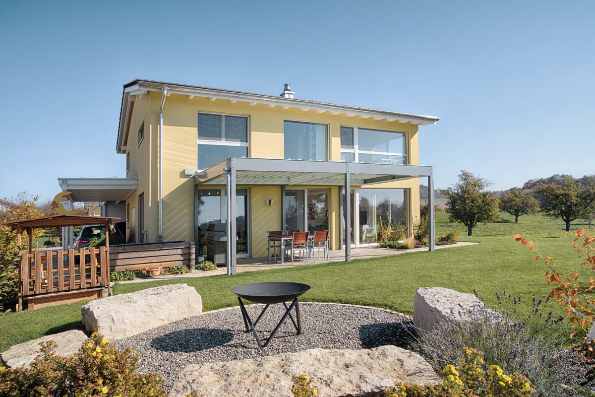 Zu Hause Sonne tanken