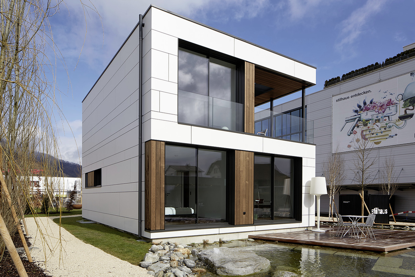 Verwitterte Holzfassaden