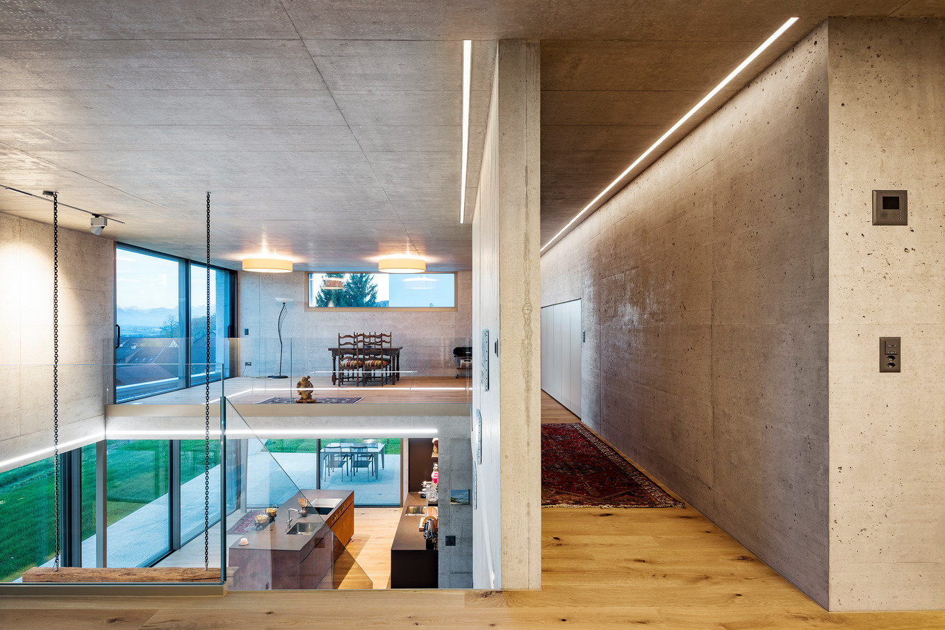 Ein Diamant aus Glas und Beton