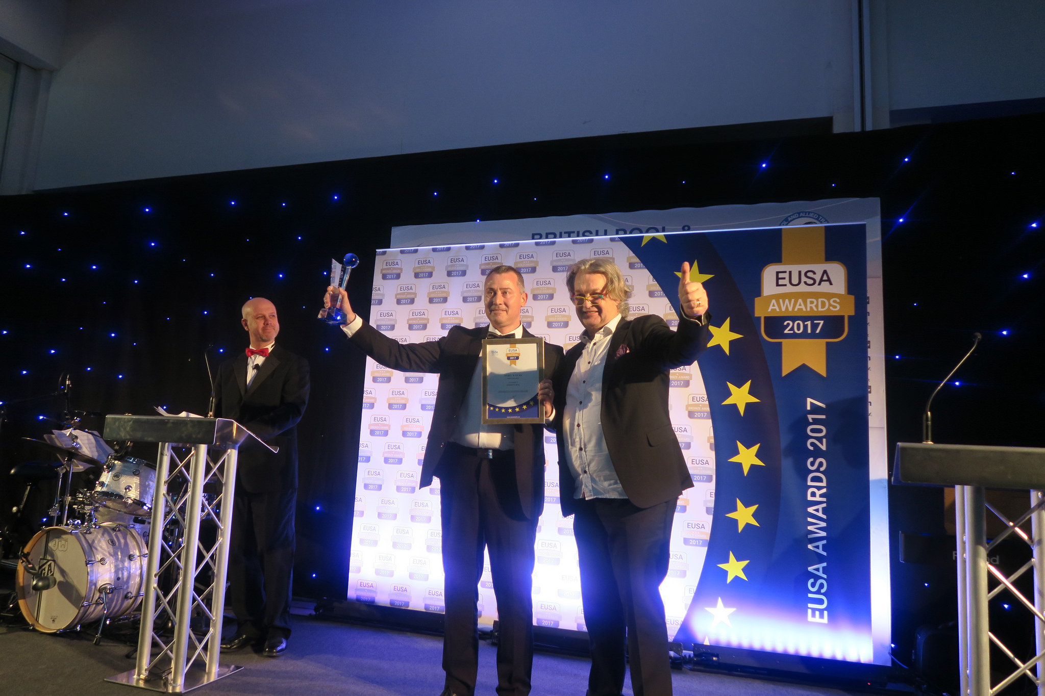 Medaillensegen für das Vivell-Team