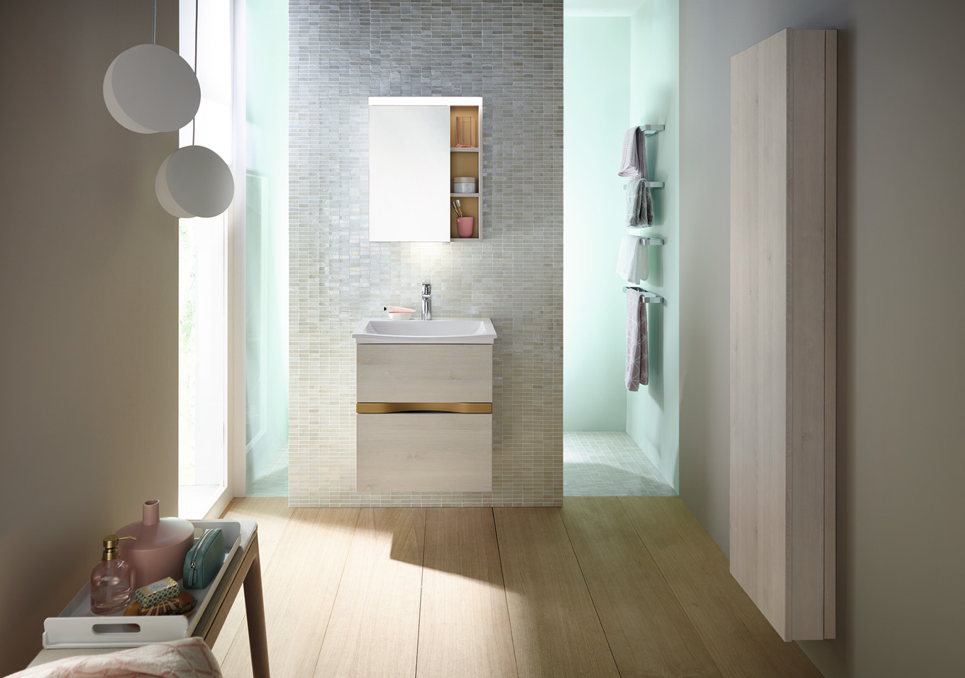 Trendiger Platzsparer