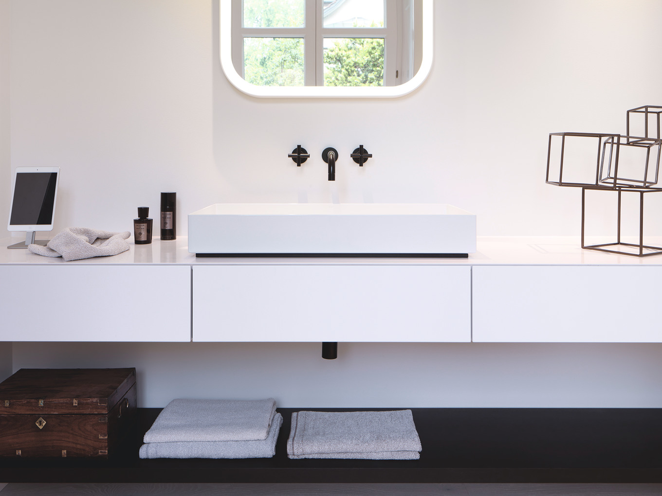 Bad und Küche aus einer Hand