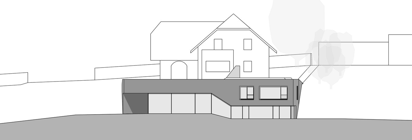 Mit der Umgebung verschmolzen