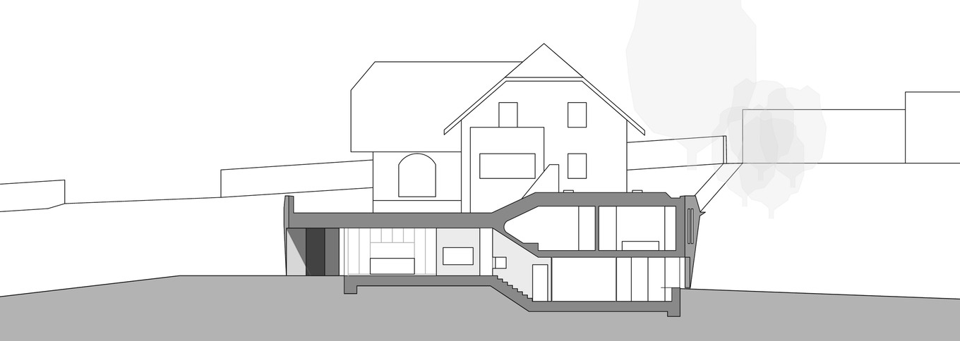 Mit der Umgebung verschmolzen