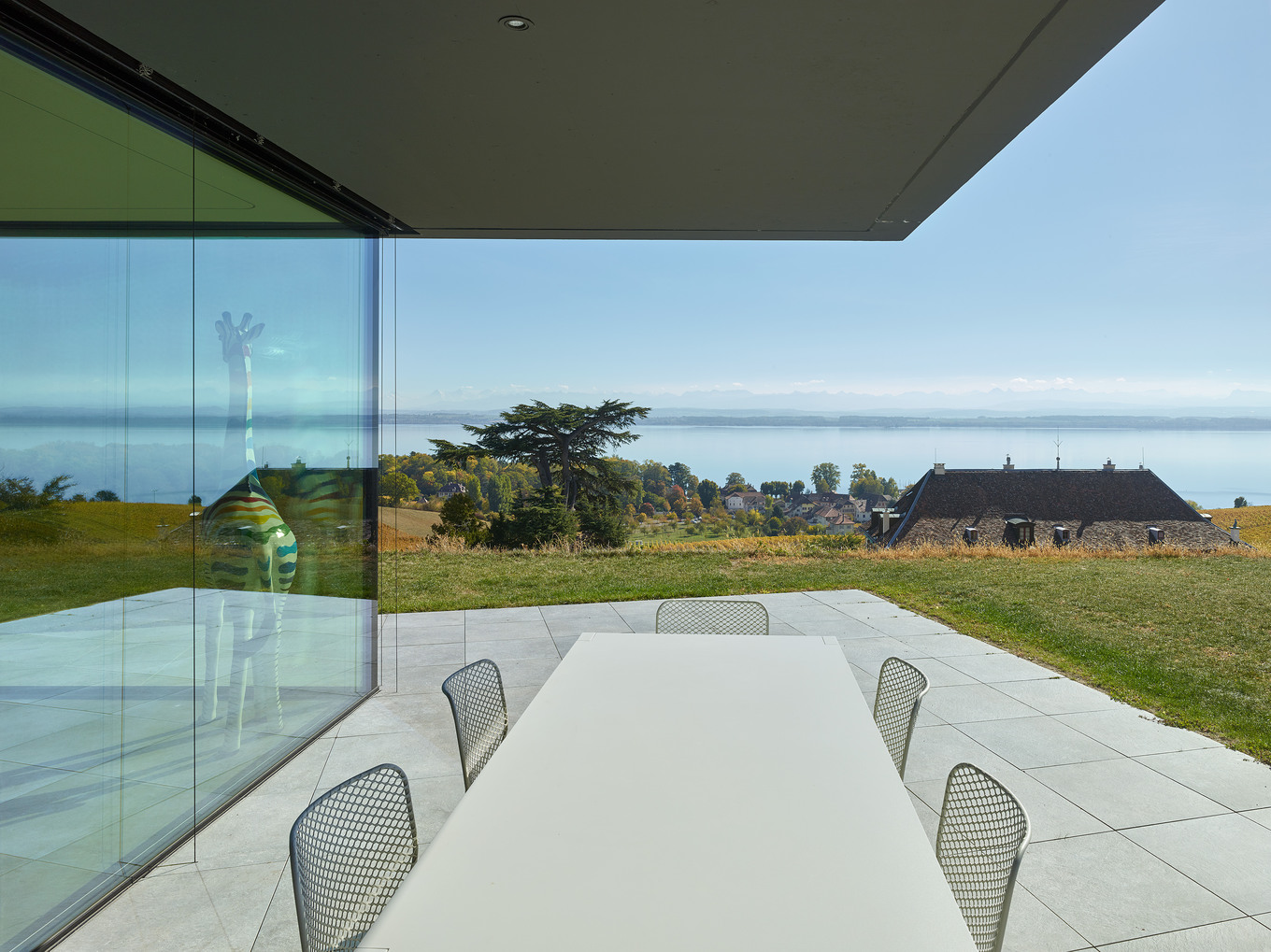 Mit der Umgebung verschmolzen