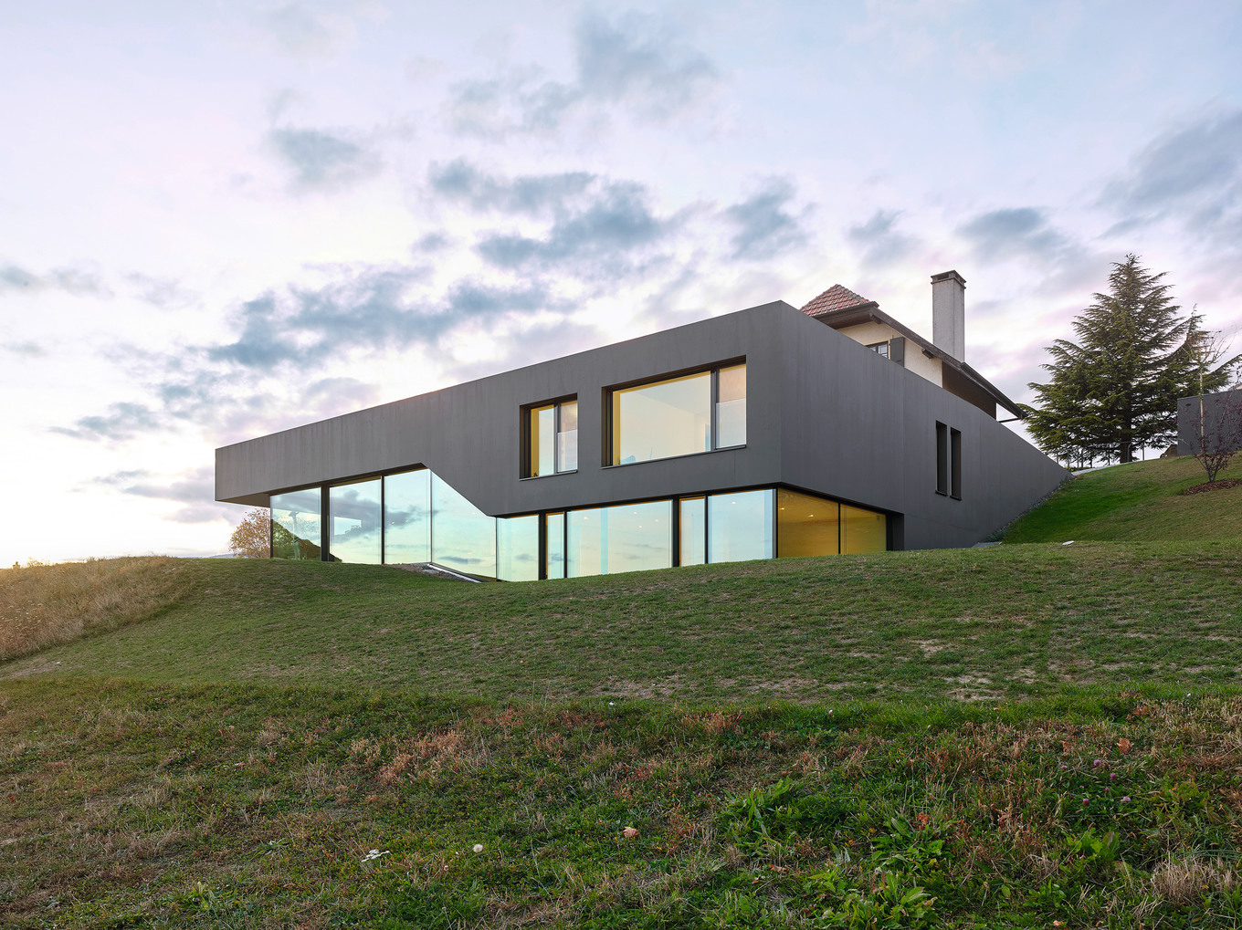 Mit der Umgebung verschmolzen