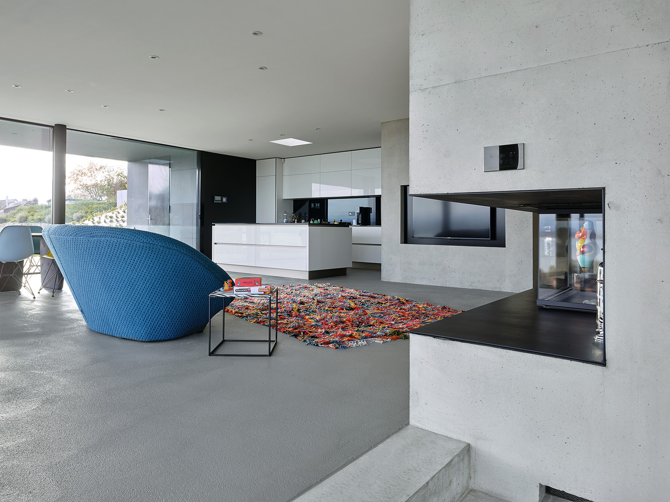 Mit der Umgebung verschmolzen