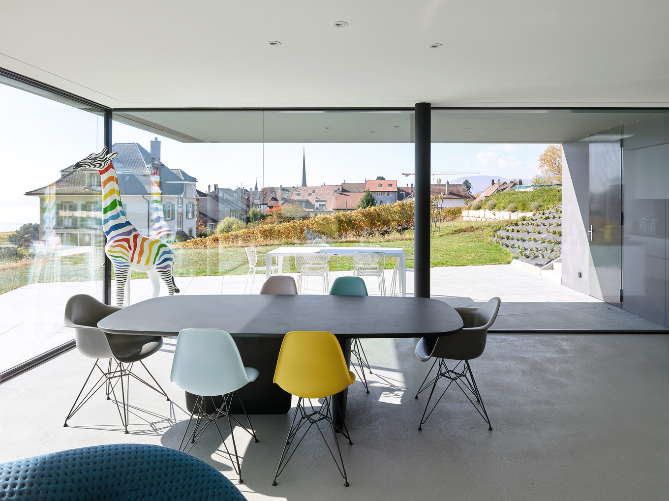 Mit der Umgebung verschmolzen