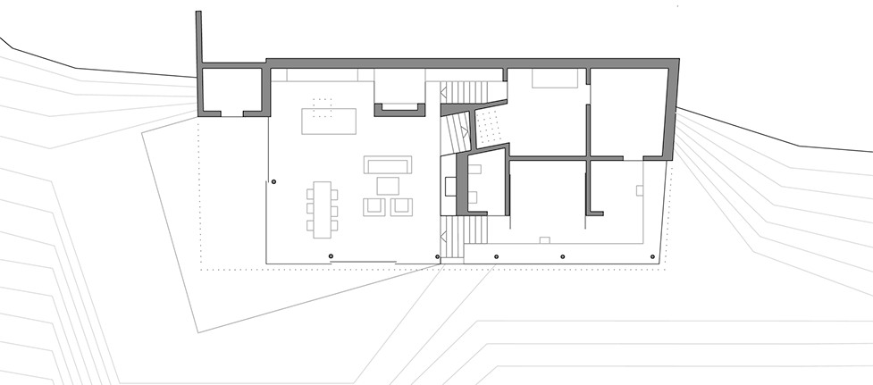 Mit der Umgebung verschmolzen