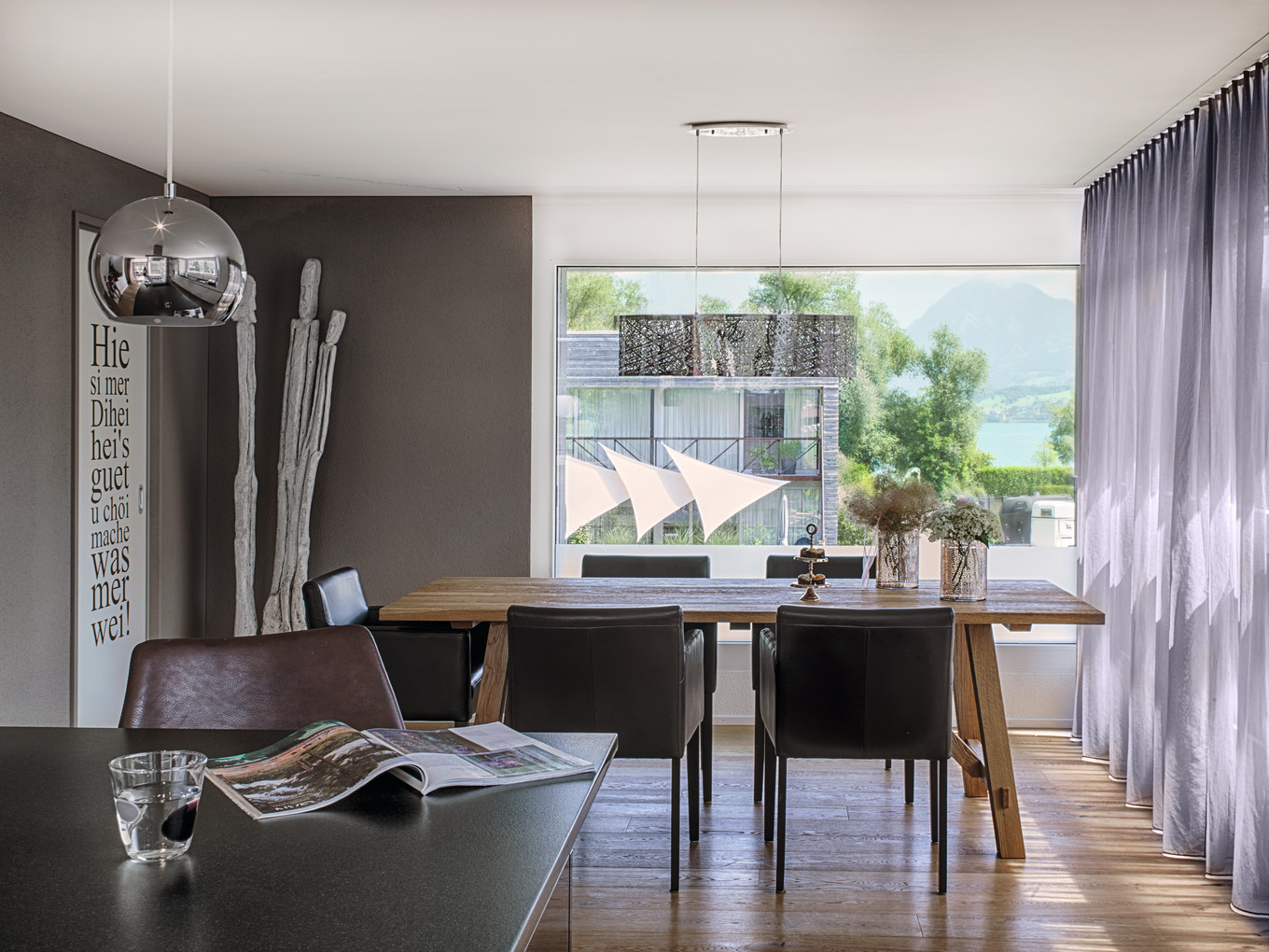 Nur ein Katzensprung zum See