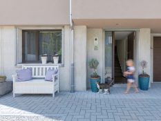 Nur ein Katzensprung zum See