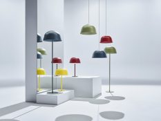 Bunte Leuchtenfamilie