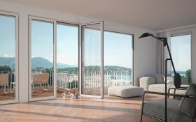 Barrierefreie Balkontür