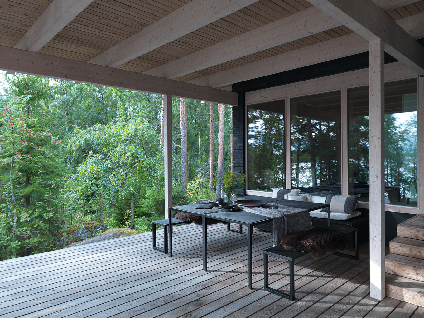 Mit der Natur verbunden leben