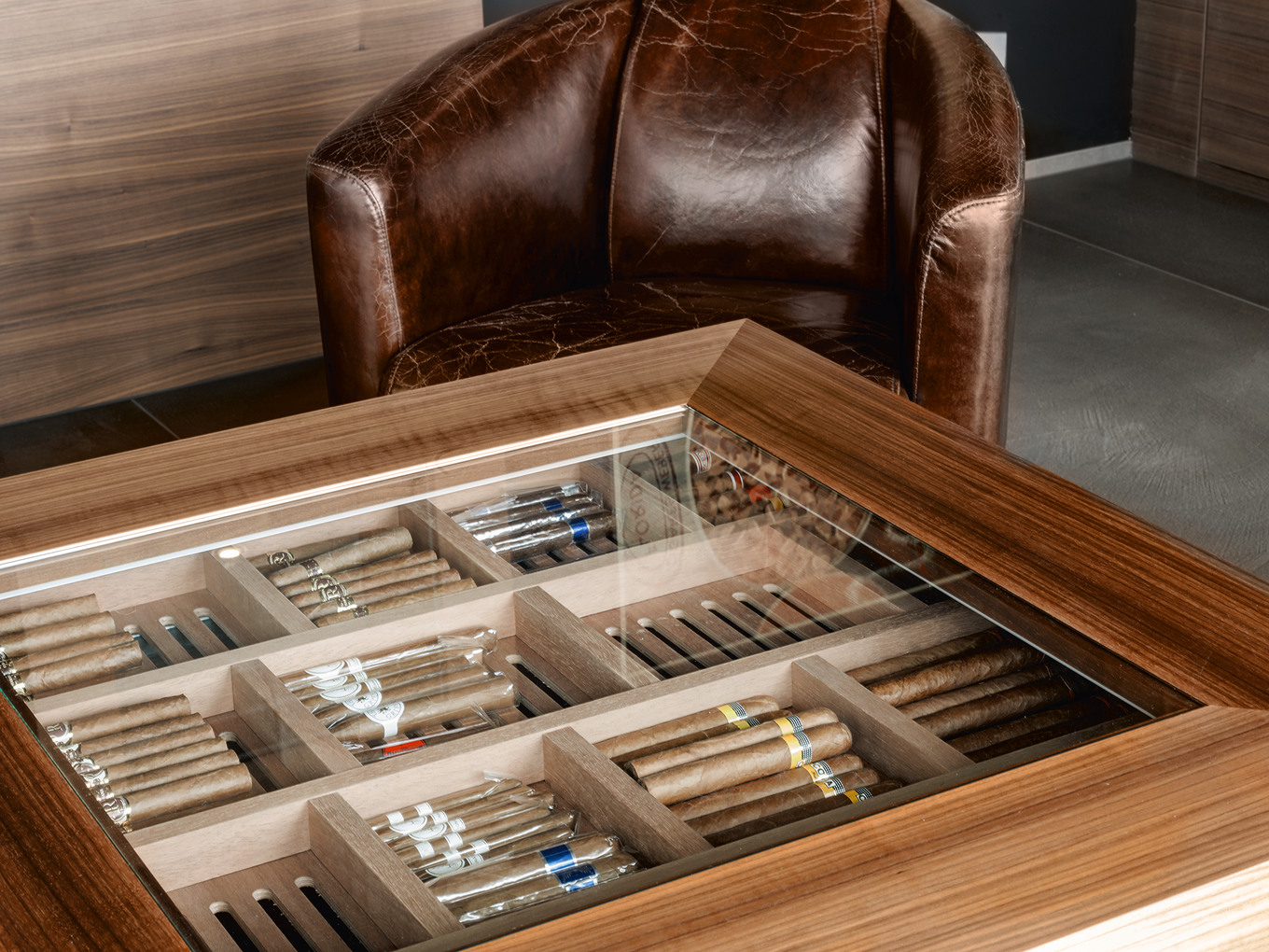 Fumoir unterm Sternenhimmel