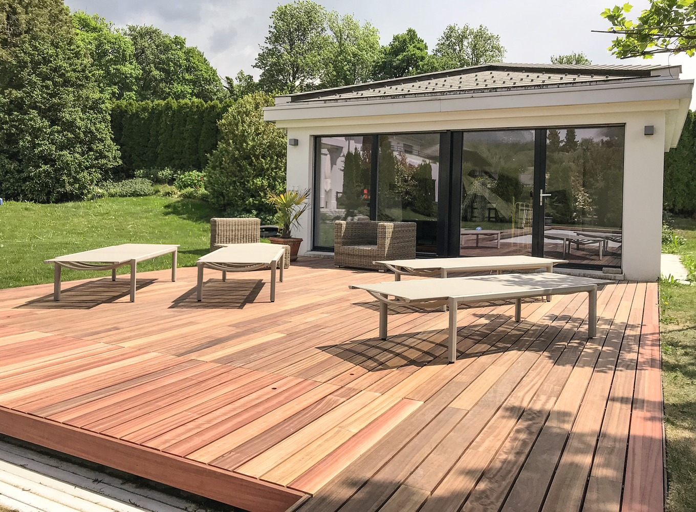 Im Sonnenlicht glänzen