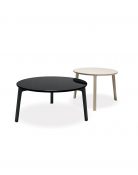 Stein mit Holz vereint