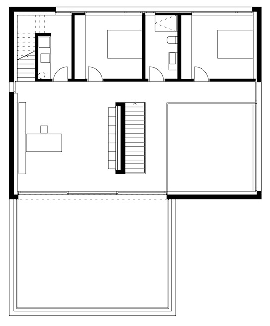 Präzise Architektur mit Kunst von Welt