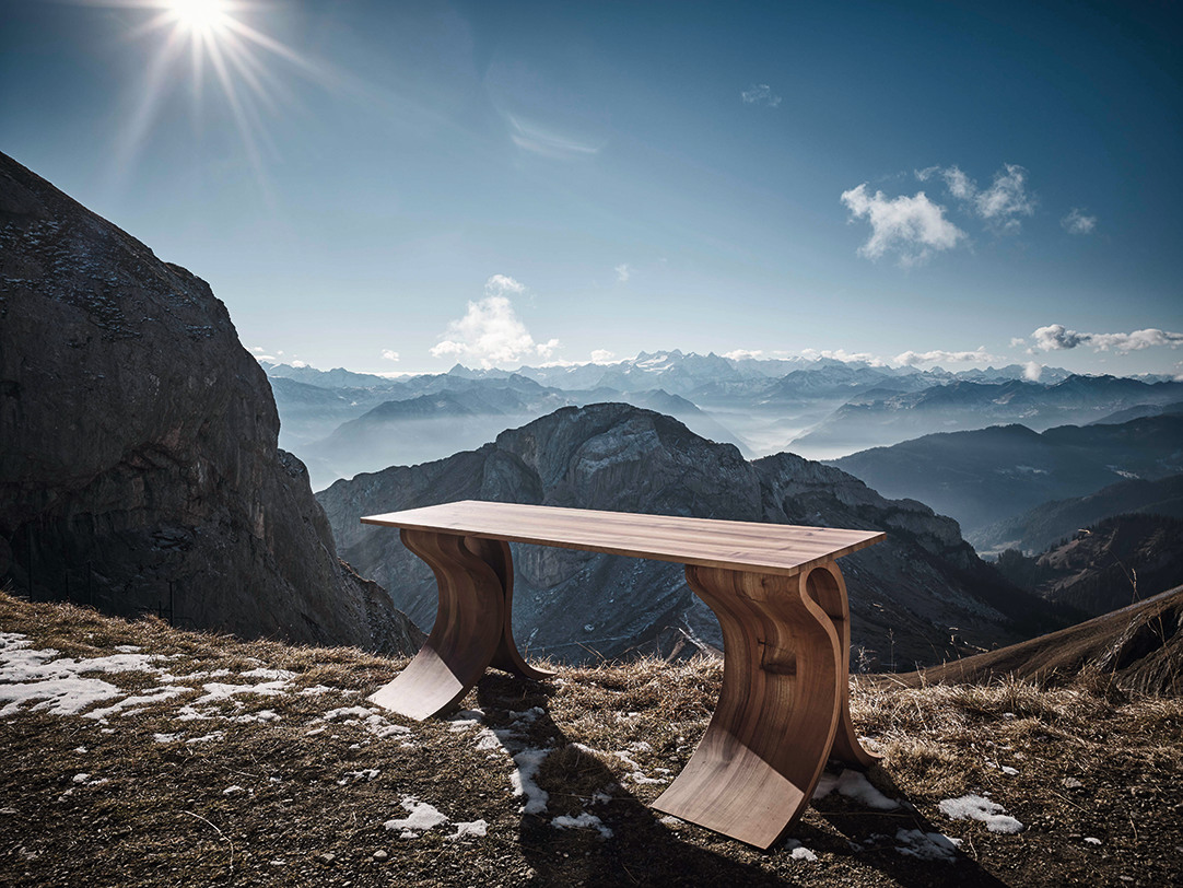 Ein Tisch von absoluter Eigenständigkeit