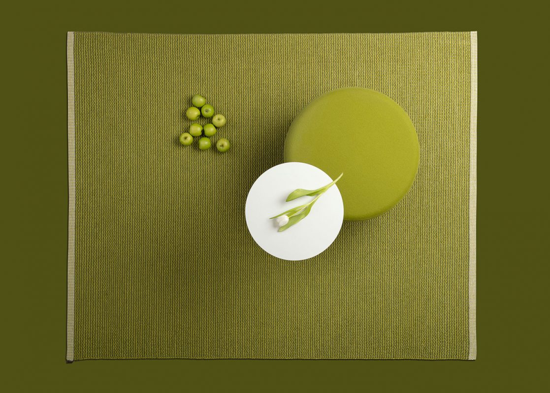 Ein Traditioneller Läufer aus Kunststoff