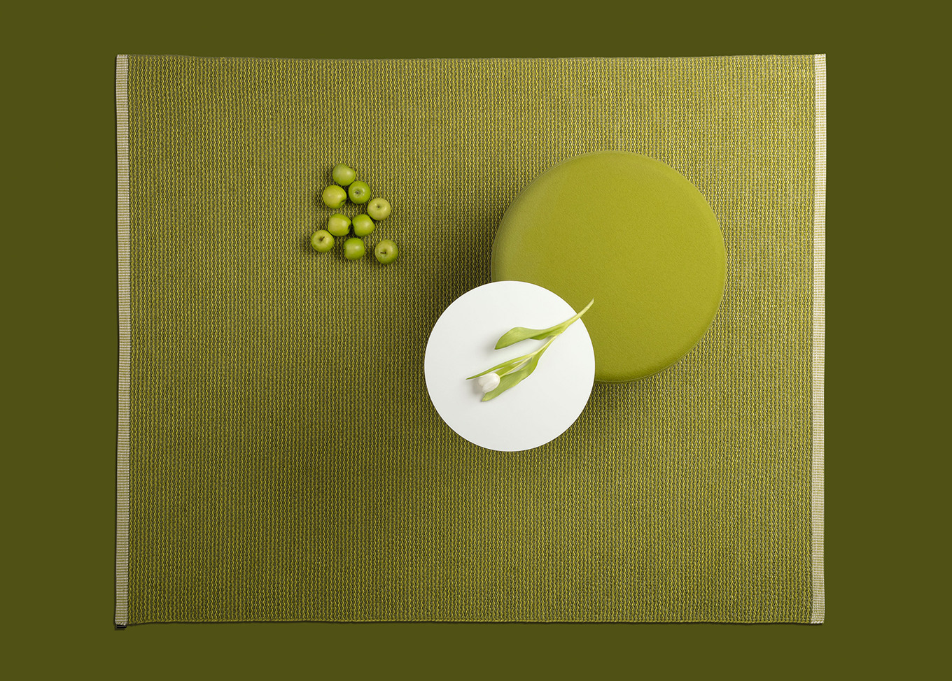 Ein Traditioneller Läufer aus Kunststoff