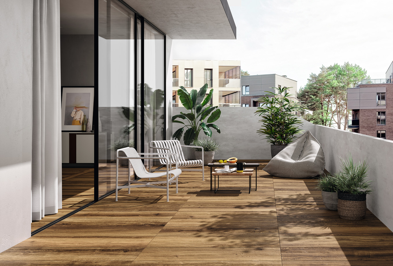 Gemütlichkeit in Holzoptik