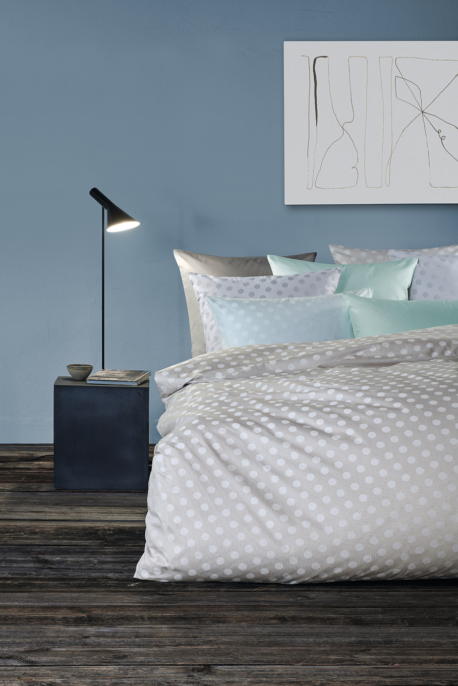 Ein Spiel aus PUnkten und Streifen