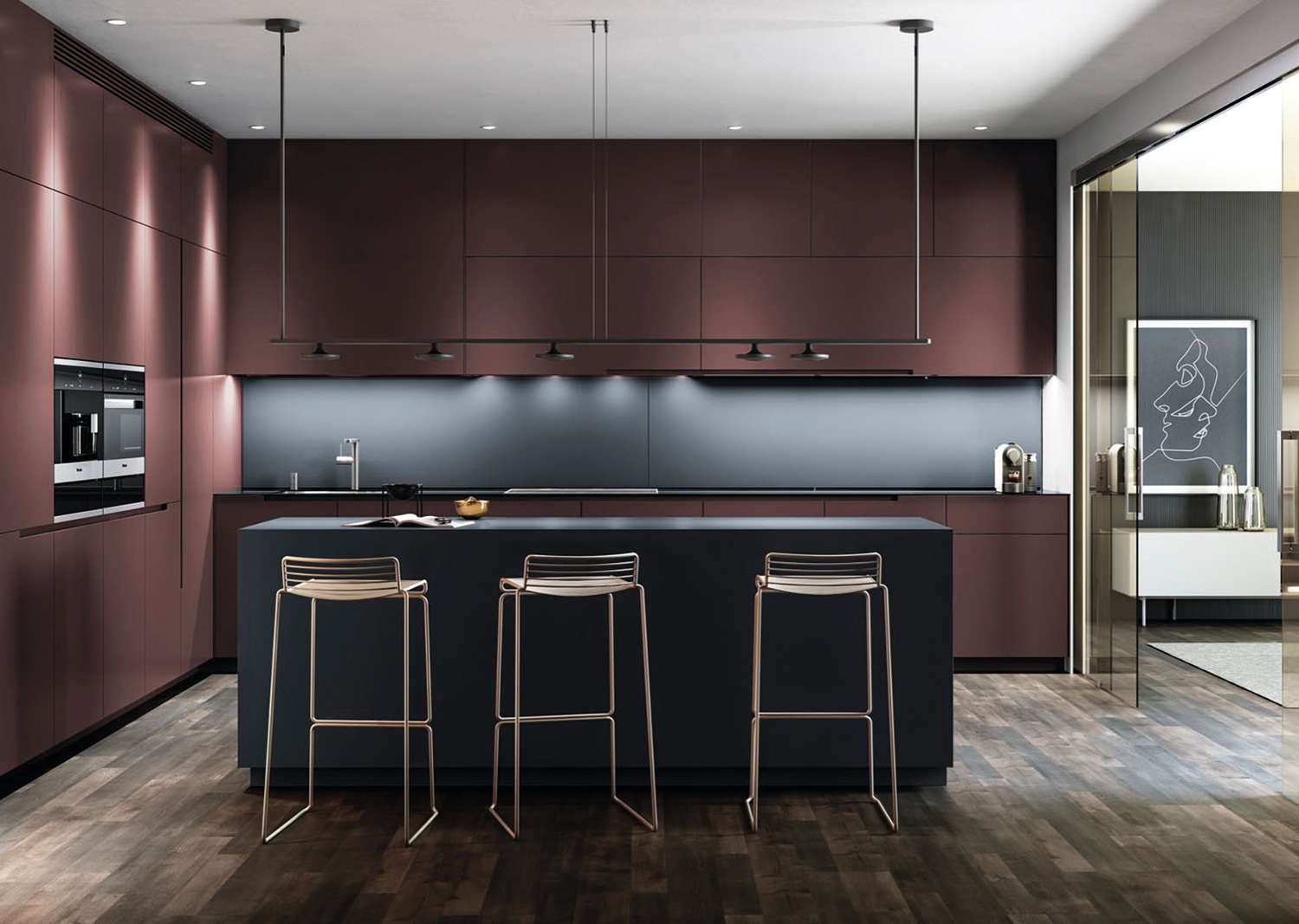 mit Avantgardismus in Berührung