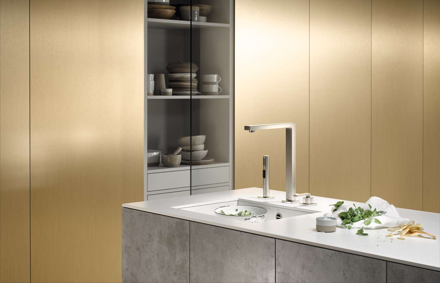 Glasierter STahl als unschlagbarer Mix