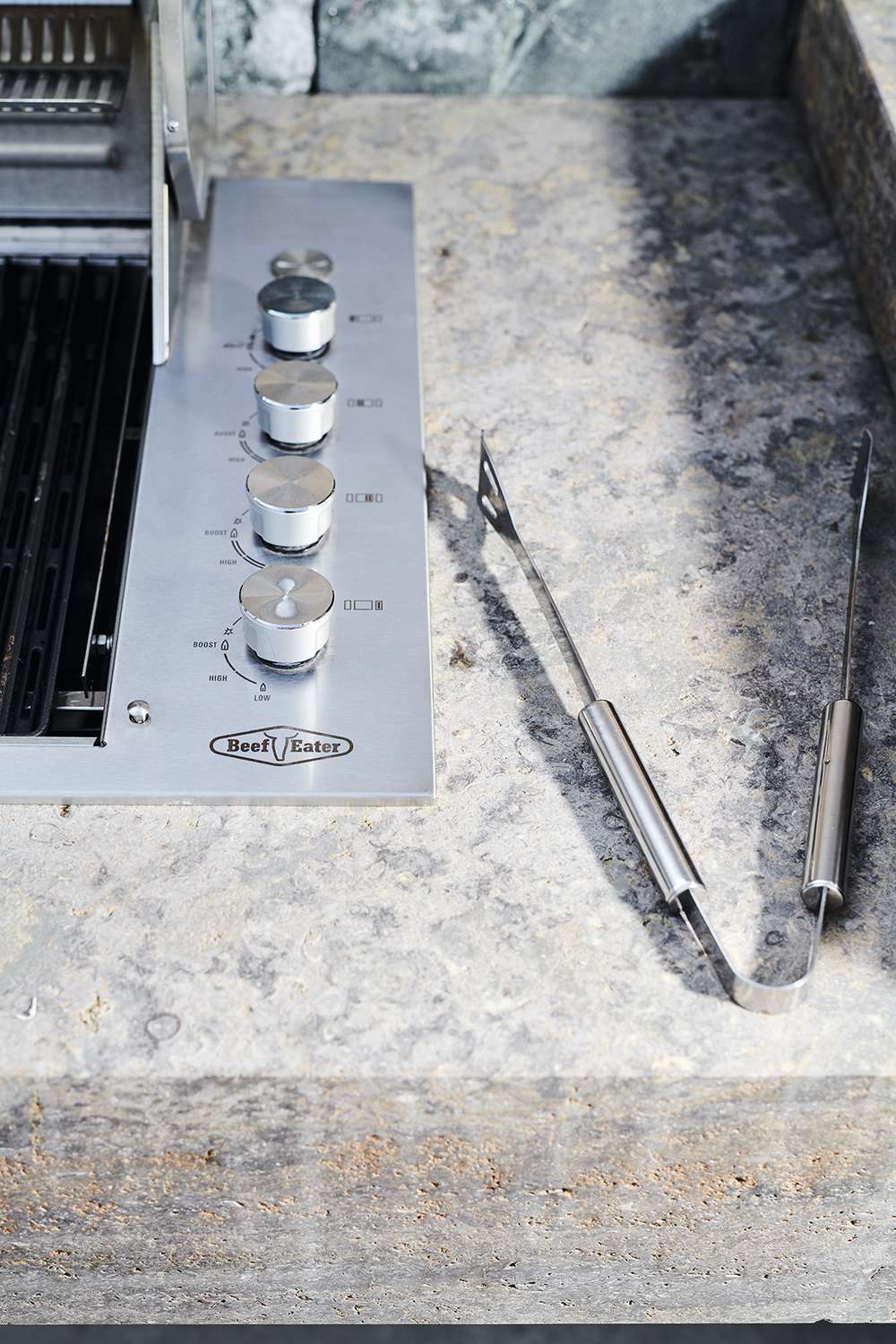 Freiluftküche am Pool