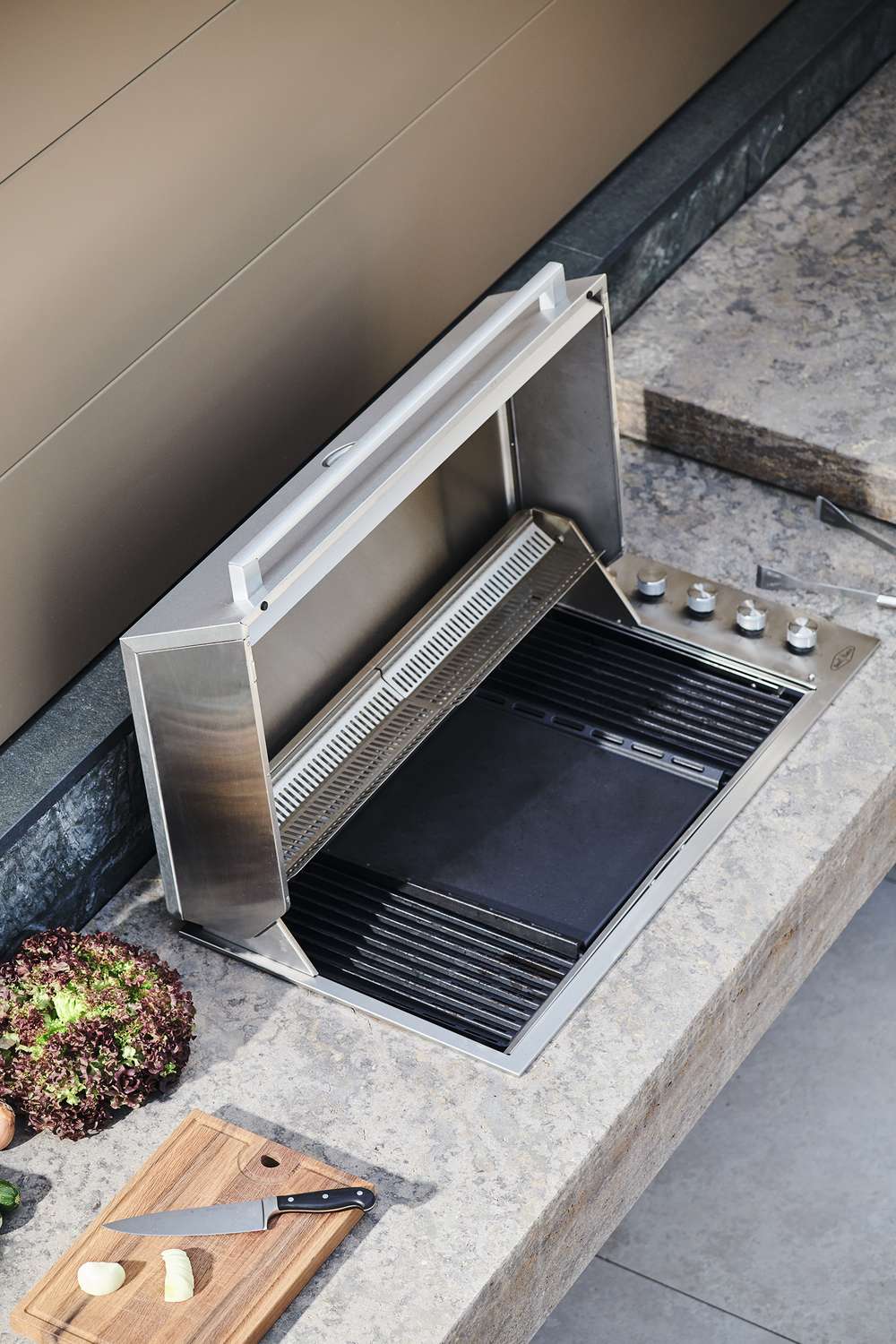 Freiluftküche am Pool