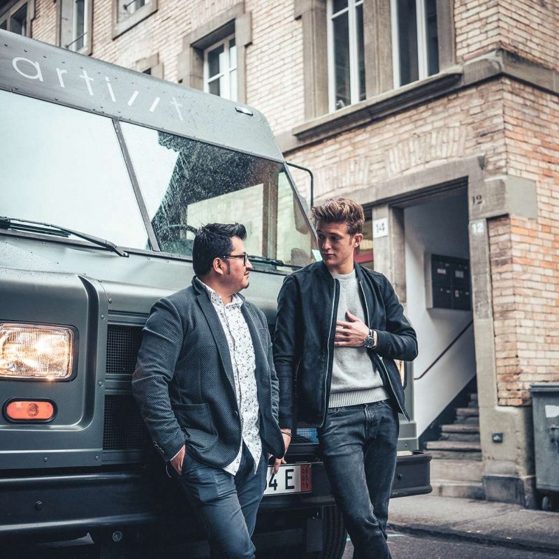 Quentin Lachat und John Revilla