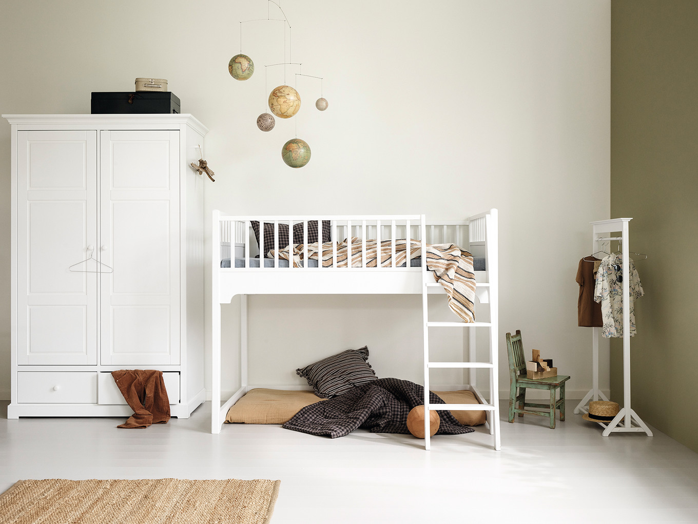 Eine gemütliche Ecke zum Schlafen und Spielen