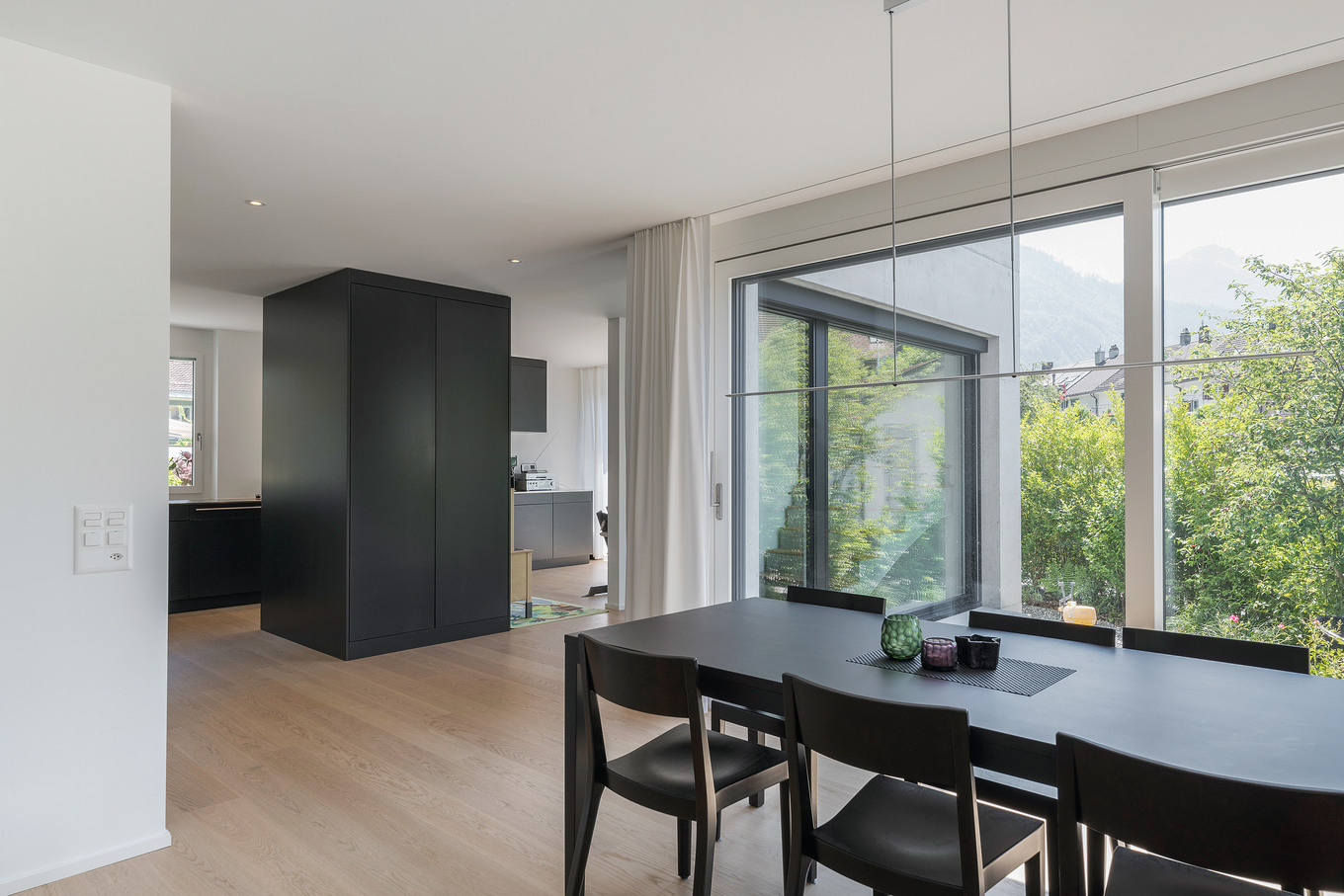 Familiennest auf Dreieckgrundstück