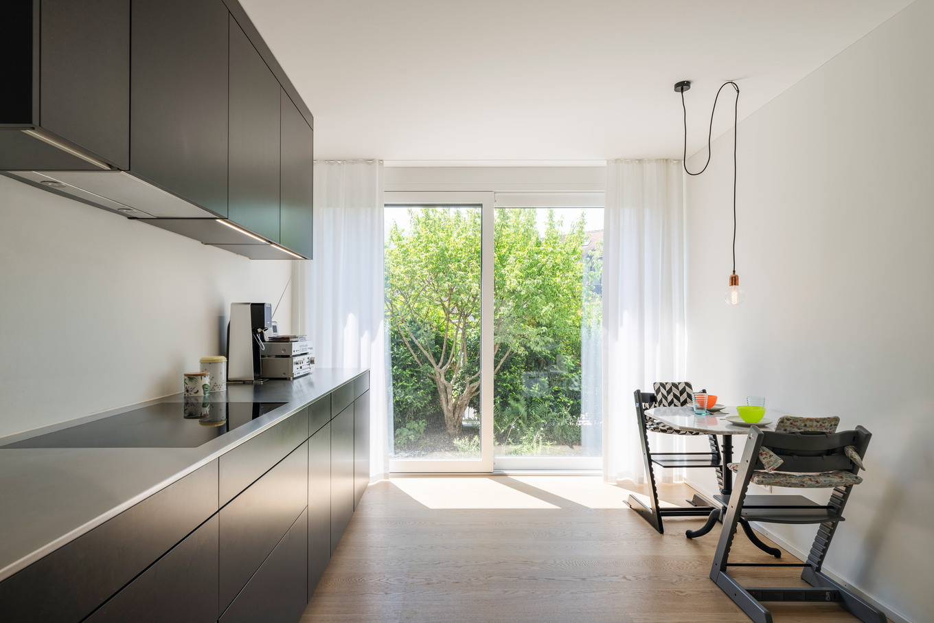 Familiennest auf Dreieckgrundstück