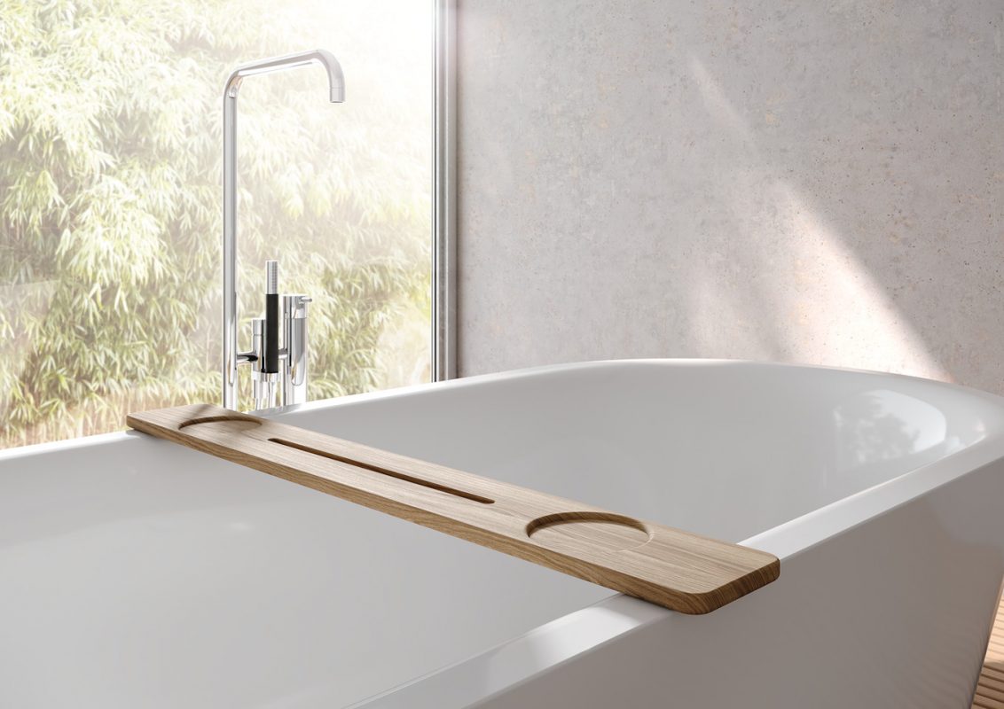 Holzablage mit Anziehungskraft